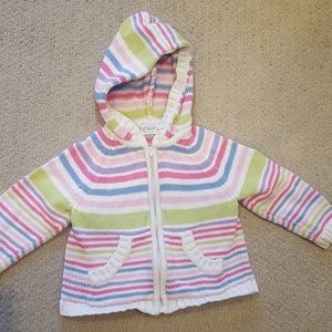talbots kids sweater with hood